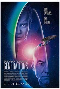 lot 4 image: Original Authentic 27 x 40 Star Trek Generations (1994) $79 retail