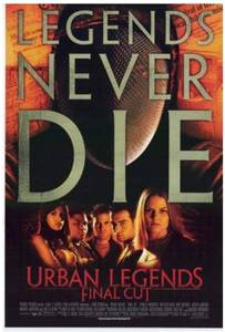 lot 1 image: Original Authentic Urban Legends Final Cut Movie Poster 27 x 40