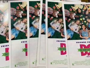 lot 26 image: Lot of 5 Baby Sitter Club 12 x 18 Original Movie Poster $24 retail