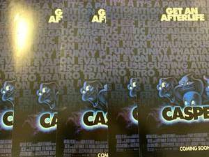 lot 33 image: Lot of 4 Casper 12 x 18 Original Movie Poster $18 retail