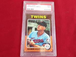 lot 37 image: 1975 Harmon Killebrew Graded Topps Card #640