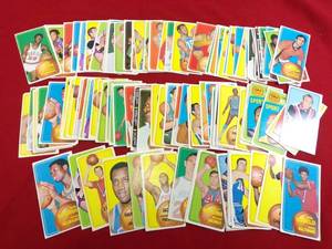 lot 46 image: Fantastic 1970-1971 Rare Topps Tall NBA Basketball Cards
