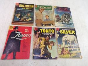 lot 63 image: 6 Vintage Comics