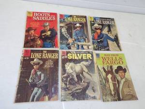 lot 64 image: 6 Vintage Comics