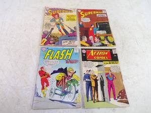 lot 65 image: 4 Vintage Comics