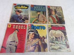 lot 67 image: 6 Vintage Comics