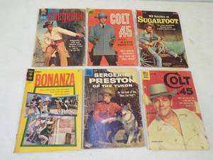 lot 68 image: 6 Vintage Comics