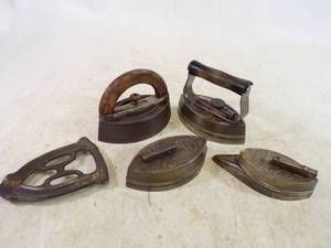 lot 84 image: Rare Harper Sad Iron Lot