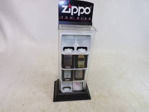 lot 91 image: Zippo Display Case with Lighters locks with key