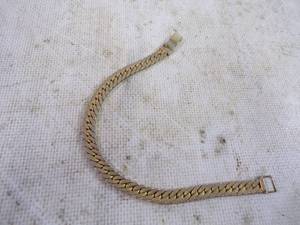 lot 113 image: Mens Gold Bracelet  14K