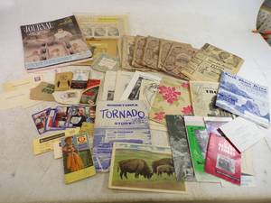 lot 117 image: Large Group of Vintage Collectable Papers