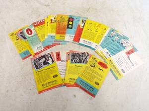 lot 124 image: Vintage Pennzoil and Ford Service Station Reminder Postcards, Nice Lot