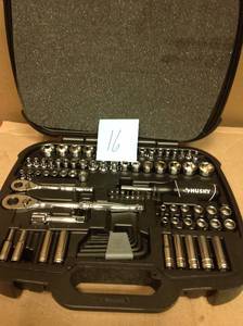 lot 16 image: Husky Mechanics Tool Set (92-Piece) in good condition