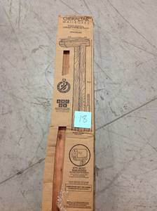 lot 19 image: Gibraltar Mailboxes Arlington Premium Steel Post-Mount Mailbox, Black in good condition