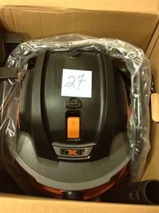 lot 27 image: Ridgid16 Gal. 6.5-Peak HP NXT Wet Dry Shop Vacuum with Fine Dust Filter and Accessories in good condition