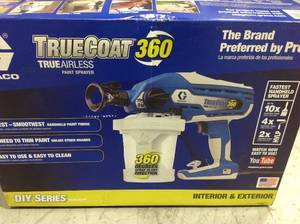 lot 31 image: TrueCoat 360 Airless Paint Sprayer in good condition