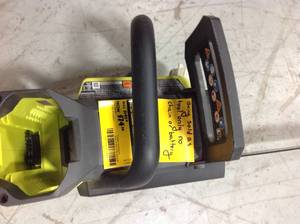 lot 44 image: 14 in. 40-Volt Brushless Lithium-Ion Cordless Battery Chainsaw (Tool Only) NO CHAIN OR BATTERY