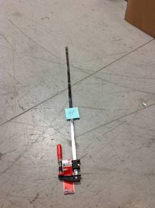 lot 47 image: BESSEY 36 in. Clutch Style Bar Clamp with Wood Handle and 2-12 in. Throat Depth  in good condition