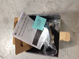 lot 58 image: Aragon Single-Handle 1-Spray Tub and Shower Faucet in Chrome (Valve Included) OPEN BOX in good condition