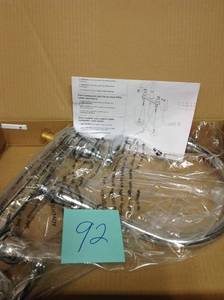 lot 92 image: Foundations 2-Handle Standard Kitchen Faucet in Chrome in good condition