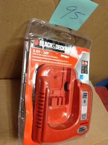 lot 95 image: BLACKDECKER 9.6-Volt to 24-Volt Battery Charger in good condition