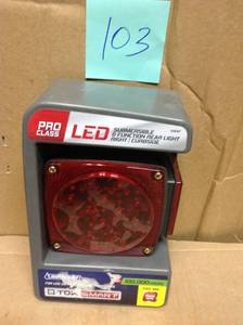 lot 103 image: TowSmart 80 in. RightCurbside LED 6 Function Rear Light in good condition