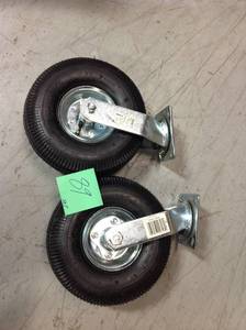 lot 89 image: Shepherd 10 in. Pneumatic Swivel Caster with 350 lb. Load Rating in good condition