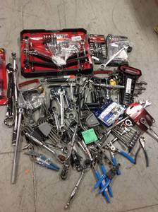 lot 99 image: HUGE MIX LOT OF MECHANIC TOOLS ASSORTED