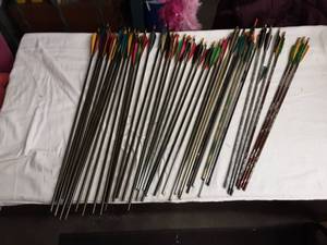 lot 14 image: Appox. 50 Aluminum Arrows