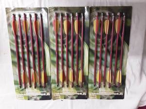 lot 20 image: 3-New Packages (6 Each) 14 Cross Bow Bolts