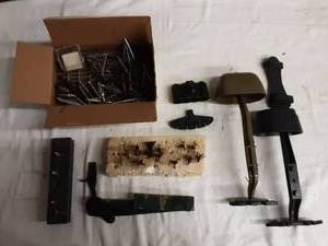 lot 24 image: Large Assortment Broad Heads, 2-Arrow Quivers, Release