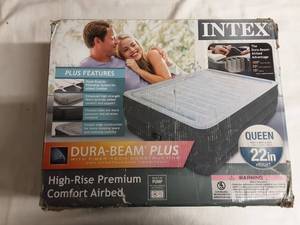 lot 32 image: Intex Queen High Rise Air Bed