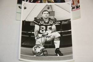 Minnesota Gophers 8x10 Photo Auto Lot  2 Photos