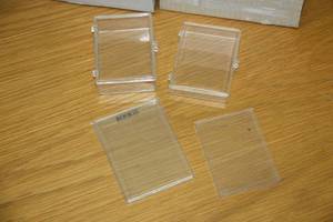 Used Sports Card Supplies  Snap Cases and Soft Sleeves Lot