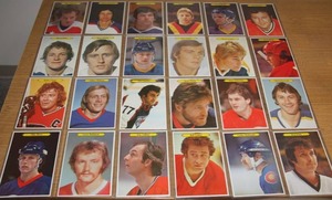 1981 O Pee Chee Super Jumbo Hockey Complete Set