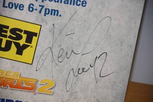 Minnesota Timberwolves Kevin Love Advertising Poster Auto