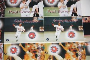 1994 Rainbow Minnesota Twins Uncut Sheet