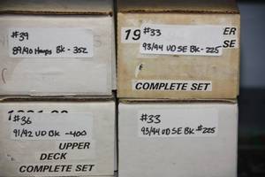 Basketball Card Complete Set Lot  7 Sets