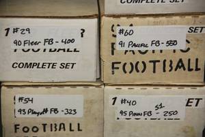 Football Card Complete Set Lot  5 Sets