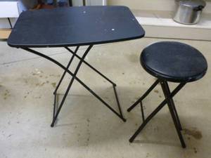 Portable Table And Stool