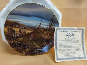 Terry Redlin Plate Decoration