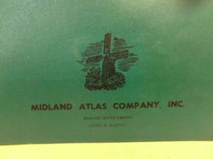 Vintage County Atlas Book