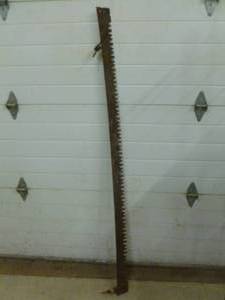 Vintage Two Man Saw Blade