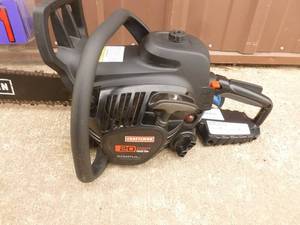 lot 1 image: Craftsman 20 chainsaw. Lightly used. Tested & works. As Shown. SEE TERMS