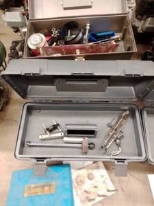 lot 893 image: Toolboxes with Contents and More.
