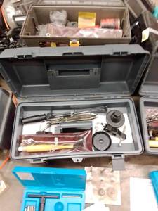 lot 894 image: Toolboxes with Contents and More.