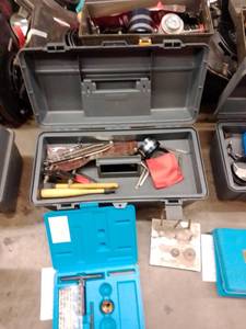 lot 1219 image: Toolboxes with Contents and More.