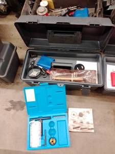 lot 895 image: Toolboxes with Contents and More.