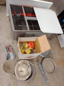 lot 927 image: Brower electric Incubator (44 x 26 x 21in.) and more.