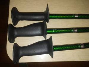 lot 1310 image: Exerstrider Adjustable Walking Stick- Like New Tom Rutlin, Fitness Trekker ATS, OS2.